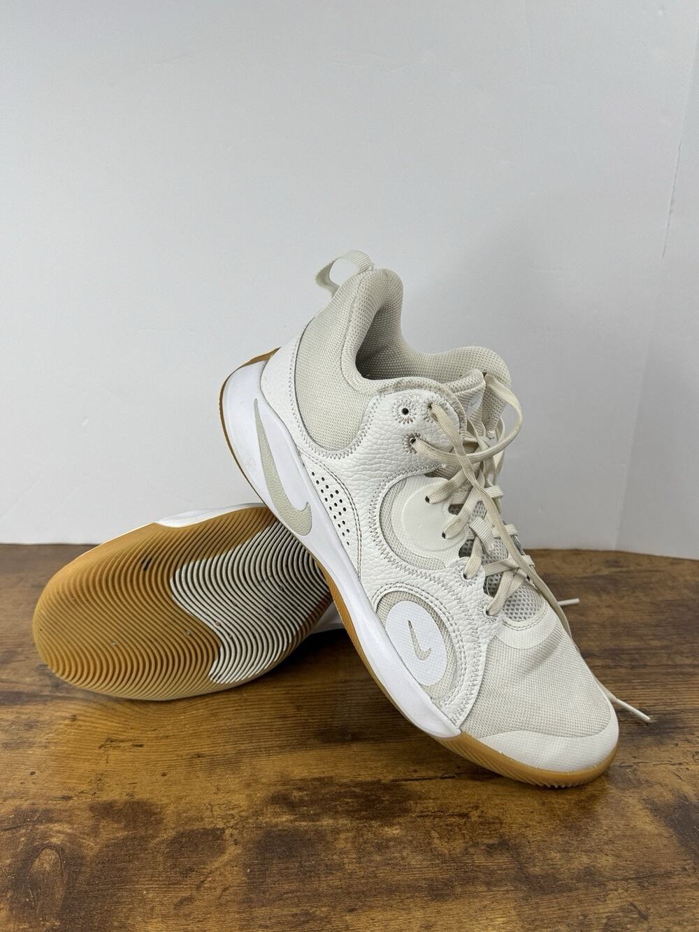 Nike Fly.By Mid 2 Summit White Gum Basketball Shoes Men’s 8 CU3503-100